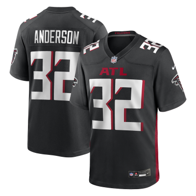 Джерси Atlanta Falcons Jamal Anderson Nike Black Game Retired