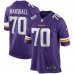 Игровая джерси Jim Marshall Minnesota Vikings Nike Game Retired - Purple