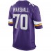 Игровая джерси Jim Marshall Minnesota Vikings Nike Game Retired - Purple