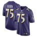 Джерси Baltimore Ravens Jonathan Ogden Nike Purple Game Retired