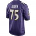 Джерси Baltimore Ravens Jonathan Ogden Nike Purple Game Retired Player