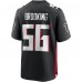 Игровая джерси Keith Brooking Atlanta Falcons Nike Game Retired - Black