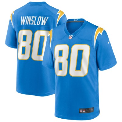 Игровая джерси Kellen Winslow Los Angeles Chargers Nike Game - Powder Blue