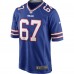 Игровая джерси Kent Hull Buffalo Bills Nike Game Retired Player - Royal