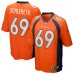 Игровая джерси Mark Schlereth Denver Broncos Nike Game Retired - Orange