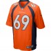 Игровая джерси Mark Schlereth Denver Broncos Nike Game Retired - Orange