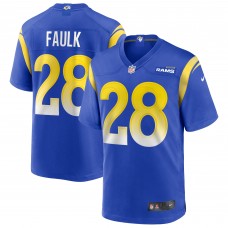 Игровая джерси Marshall Faulk Los Angeles Rams Nike Game Retired - Royal