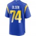 Игровая джерси Merlin Olsen Los Angeles Rams Nike Game Retired - Royal