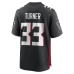 Джерси Atlanta Falcons Michael Turner Nike Black Game Retired