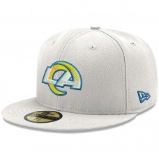 Бейсболка Los Angeles Rams New Era Omaha 59FIFTY - White