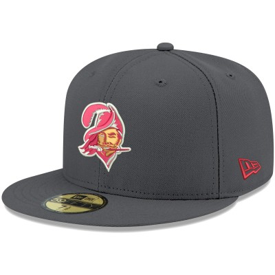 Бейсболка Tampa Bay Buccaneers New Era Historic Logo Storm II 59FIFTY - Graphite