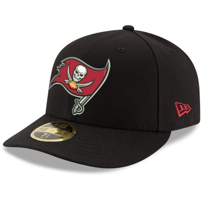 Бейсболка Tampa Bay Buccaneers New Era Omaha Low Profile 59FIFTY - Black