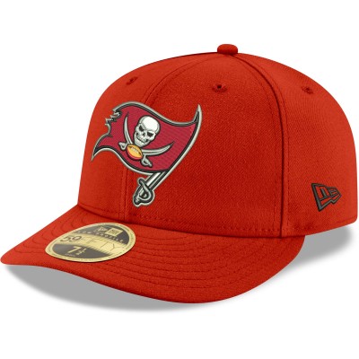 Бейсболка Tampa Bay Buccaneers New Era Omaha Low Profile 59FIFTY - Red