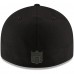 Бейсболка Tampa Bay Buccaneers New Era Alternate Logo Black on Black Low Profile 59FIFTY II - Black