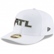 Бейсболка Atlanta Falcons New Era Alternate Logo Omaha Low Profile 59FIFTY - White