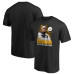 Футболка Pittsburgh Steelers Bill Cowher Fanatics Black 2020 Pro Football Hall of Fame Inductee Coach Graphic Футболка Pittsburgh Steelers Bill Cowher Fanatics Black 2020 Pro Football Hall of Fame Inductee Coach Graphic