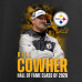 Футболка Pittsburgh Steelers Bill Cowher Fanatics Black 2020 Pro Football Hall of Fame Inductee Coach Graphic