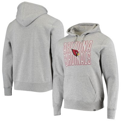 Толстовка с капюшоном Arizona Cardinals Bevel - Heathered Gray