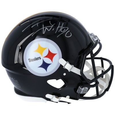 Autographed Pittsburgh Steelers T.J. Watt Fanatics Authentic Riddell Speed Authentic Helmet