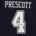 Игровая джерси Autographed Dallas Cowboys Dak Prescott Fanatics Authentic Navy Nike Elite