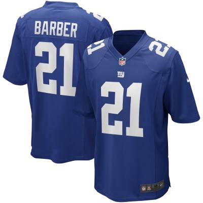 Игровая джерси Tiki Barber New York Giants Nike Game Retired Player - Royal