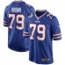 Игровая джерси Ruben Brown Buffalo Bills Nike Game Retired Player - Royal