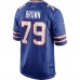 Игровая джерси Ruben Brown Buffalo Bills Nike Game Retired Player - Royal