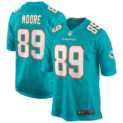 Игровая джерси Nat Moore Miami Dolphins Nike Game Retired Player - Aqua