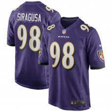 Игровая джерси Tony Siragusa Baltimore Ravens Nike Game Retired Player - Purple