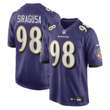 Джерси Baltimore Ravens Tony Siragusa Nike Purple Game Retired Джерси Baltimore Ravens Tony Siragusa Nike Purple Game Retired