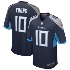 Игровая джерси Vince Young Tennessee Titans Nike Game Retired - Navy