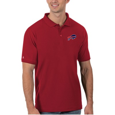 Buffalo Bills Antigua Red Legacy Pique Polo