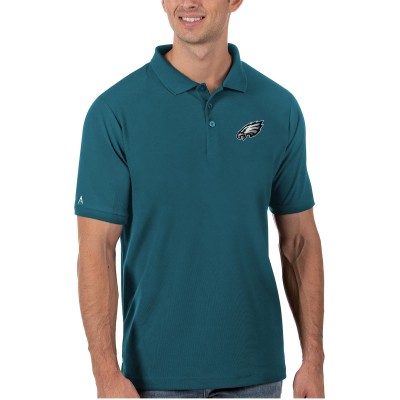 Поло Philadelphia Eagles Antigua Legacy Pique - Midnight Green