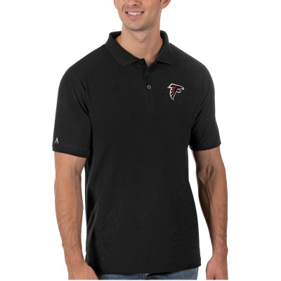 Поло Atlanta Falcons Antigua Black Legacy Pique