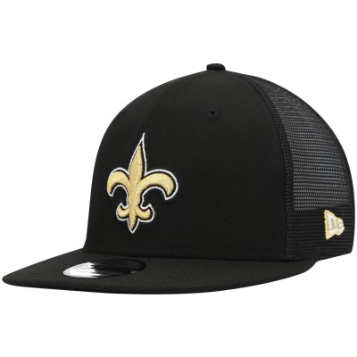 Бейсболка New Orleans Saints New Era Black Shade Trucker 9FIFTY Snapback