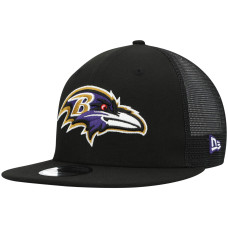 Бейсболка Baltimore Ravens New Era Black Shade Trucker 9FIFTY