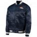 Куртка Denver Broncos Starter Locker Room Satin Varsity Full-Snap - Navy