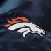 Куртка Denver Broncos Starter Locker Room Satin Varsity Full-Snap - Navy