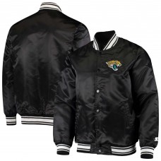 Куртка Jacksonville Jaguars Starter Locker Room Satin Varsity Full-Snap - Black
