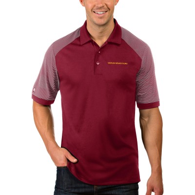 Поло Washington Football Team Antigua Engage - Burgundy/White
