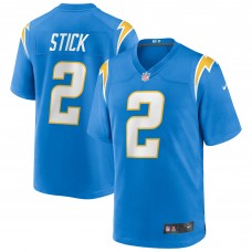 Игровая джерси Easton Stick Los Angeles Chargers Nike Game - Powder Blue