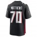 Игровая джерси Jake Matthews Atlanta Falcons Nike - Black