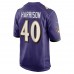 Игровая джерси Malik Harrison Baltimore Ravens Nike - Purple