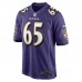 Игровая джерси Patrick Mekari Baltimore Ravens Nike - Purple