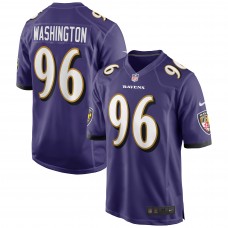 Игровая джерси Broderick Washington Baltimore Ravens Nike - Purple