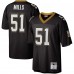 Игровая джерси Sam Mills New Orleans Saints Mitchell & Ness 1987 Legacy Replica - Black