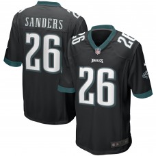 Игровая джерси Miles Sanders Philadelphia Eagles Nike Game - Black