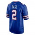 Игровая джерси Tyler Bass Buffalo Bills Nike Game - Royal