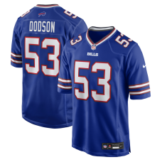 Джерси Buffalo Bills Tyrel Dodson Nike Royal Game Джерси Buffalo Bills Tyrel Dodson Nike Royal Game