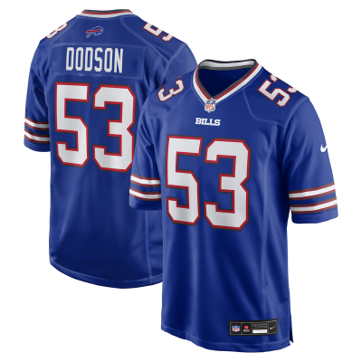 Джерси Buffalo Bills Tyrel Dodson Nike Royal Game